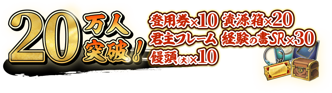 20万人突破